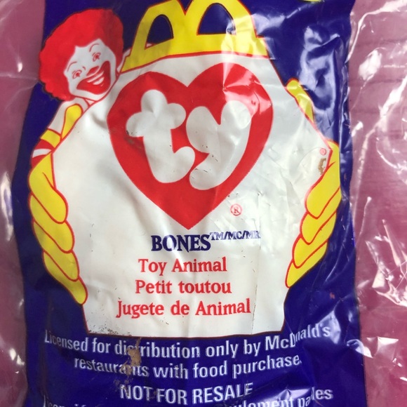 Box 3 NWT 1998 Ty McDonalds Beanie Baby - Picture 2 of 5